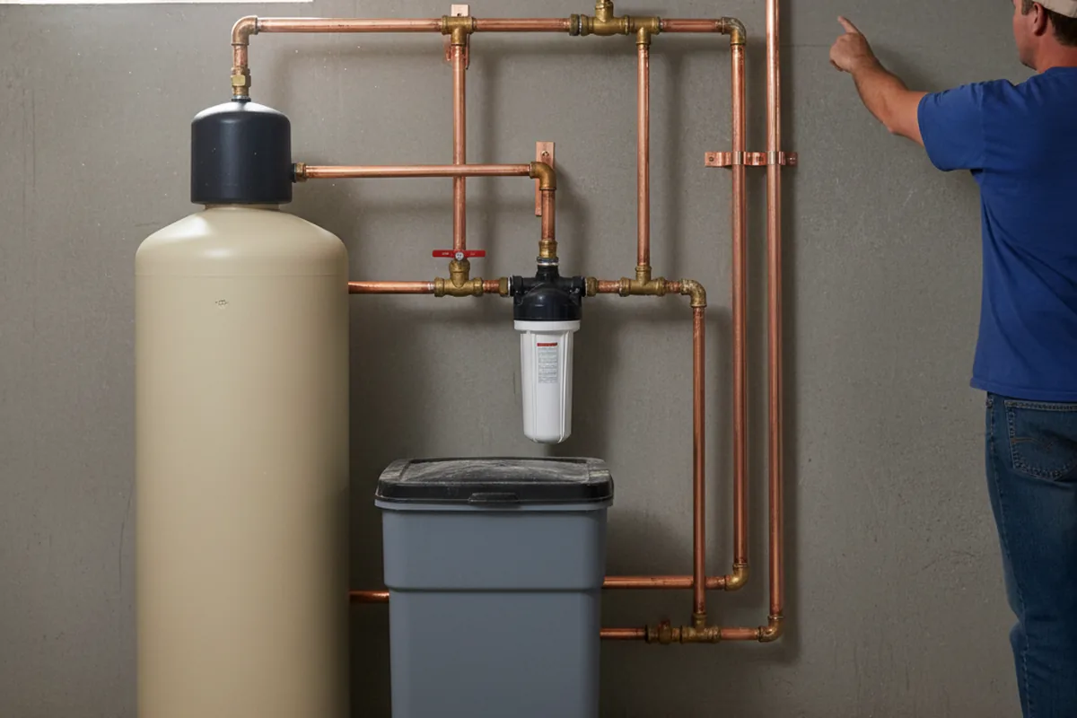 Whole-house water treatment system installed in Wheatland